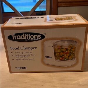 Food Chopper - White